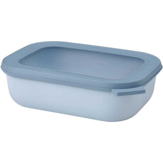 Mepal - Multikom Cirqula vershouddoos - 1000 ml - Rechthoekig - Nordic blue