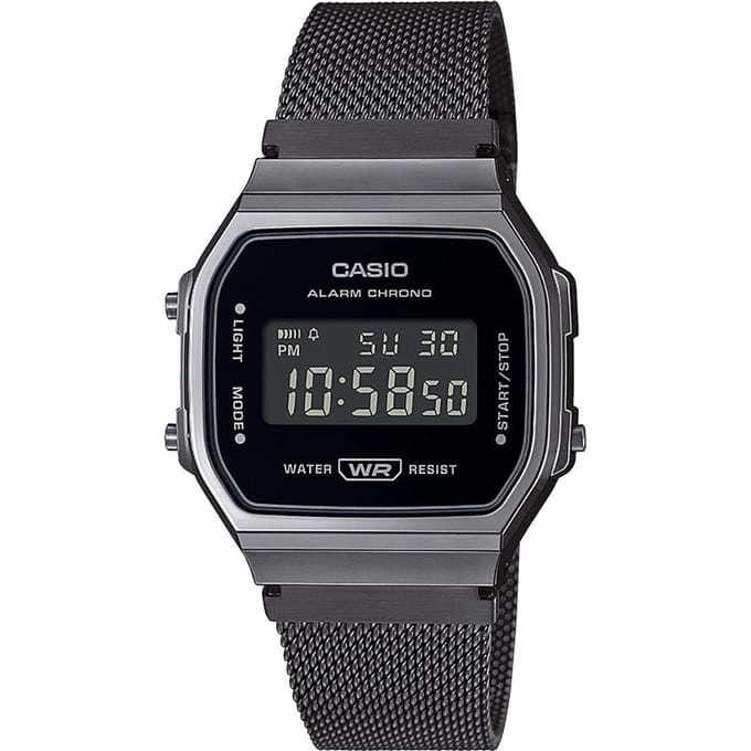 Casio Vintage Iconic A168WEMB 1BEF Unisex horloge - 38.6 mm