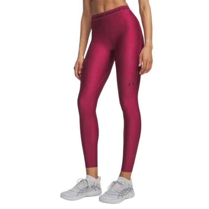 Under Armour Heatgear Leggings Rood,Roze L Vrouw