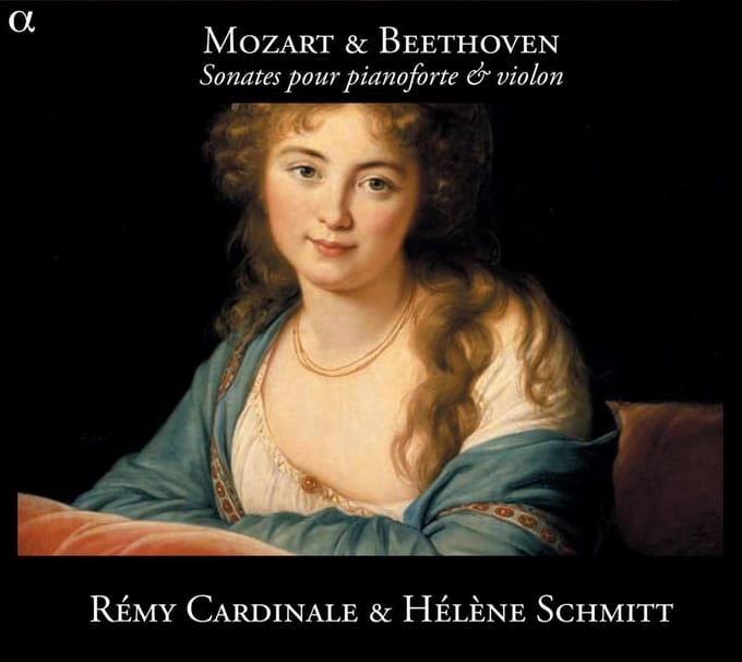 Rémy Cardinale & Hélène Schmitt - Mozart|Beethoven: Sonates Pour Pianoforte & Violon (CD)