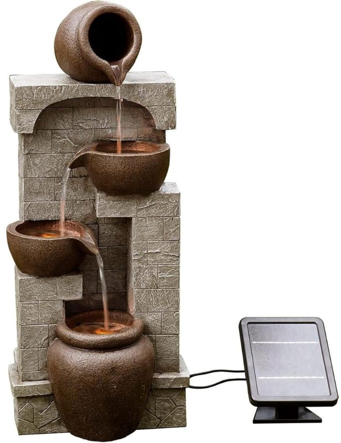 MRKK® Waterornament Buiten – Tuinfontein – Decoratieve Waterfontein – Deluxe