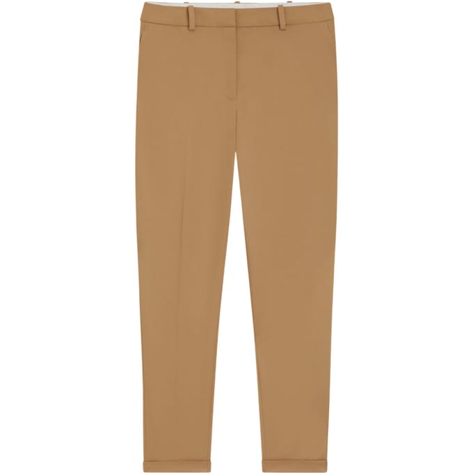 Boss Dames Tachinoa Regular Chino's (Medium Beige)