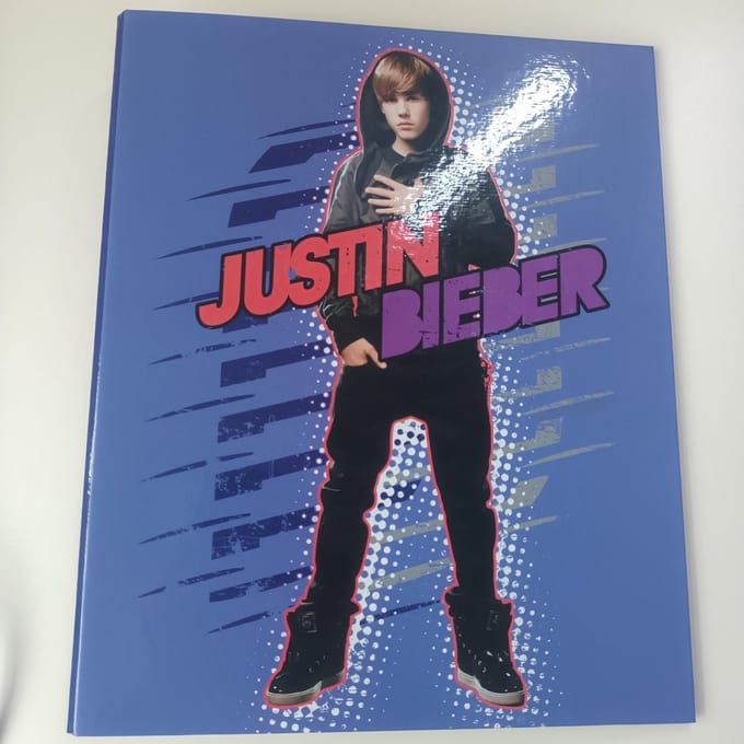 Justin Bieber Ringband Bravado 23-rings rood paars