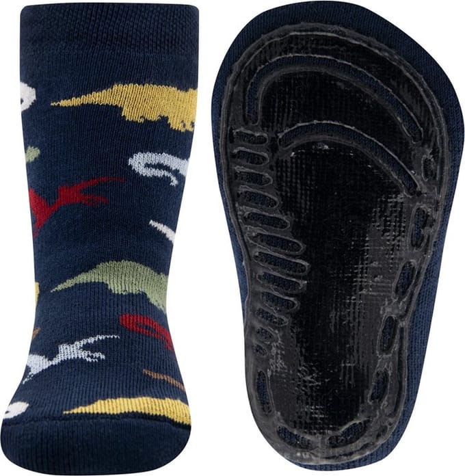 Antislipsok Ewers Donkerblauw met Dinos -21/22