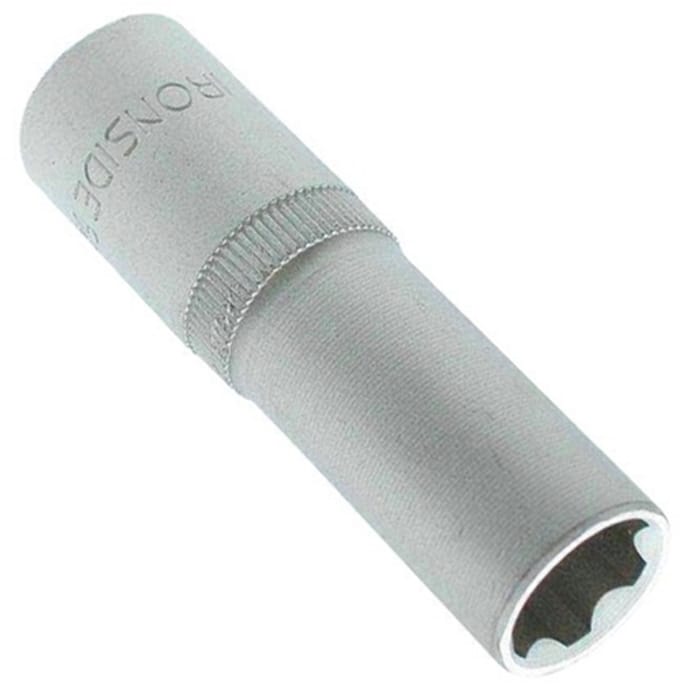 Dop - Ironside - 1/2"- 21mm - Verlengd - 75mm - 6 Kant - Dopsleutel