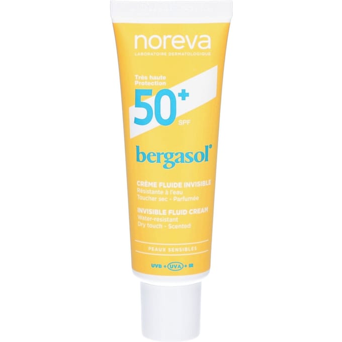 Noreva Bergasol Expert Crème Fluide Invisible Finish SPF50+ 50 ml