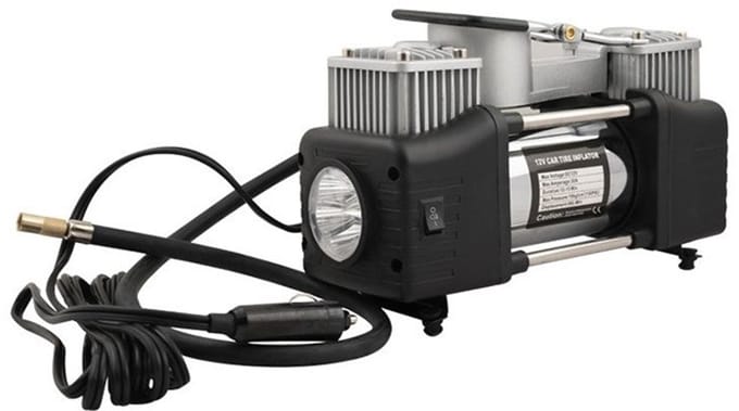 Draagbare compressor klein 12 volt 10 bar - TOPGEAR