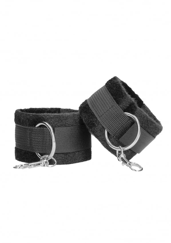 Handboeien met klittenband sluiting - Zwart