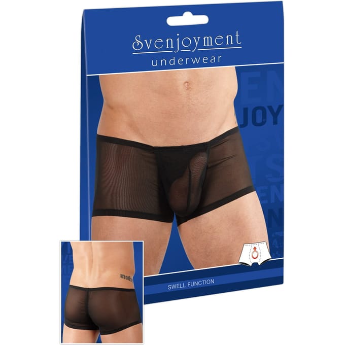 Heren Short van netstof