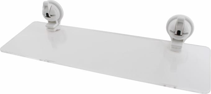 Eurotrail Plank met zuignap - Wit