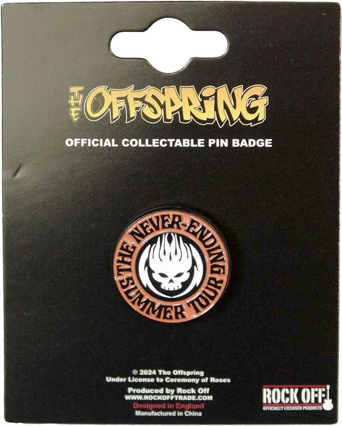 The Offspring - The Never Ending Summer Tour Pin - Multicolours