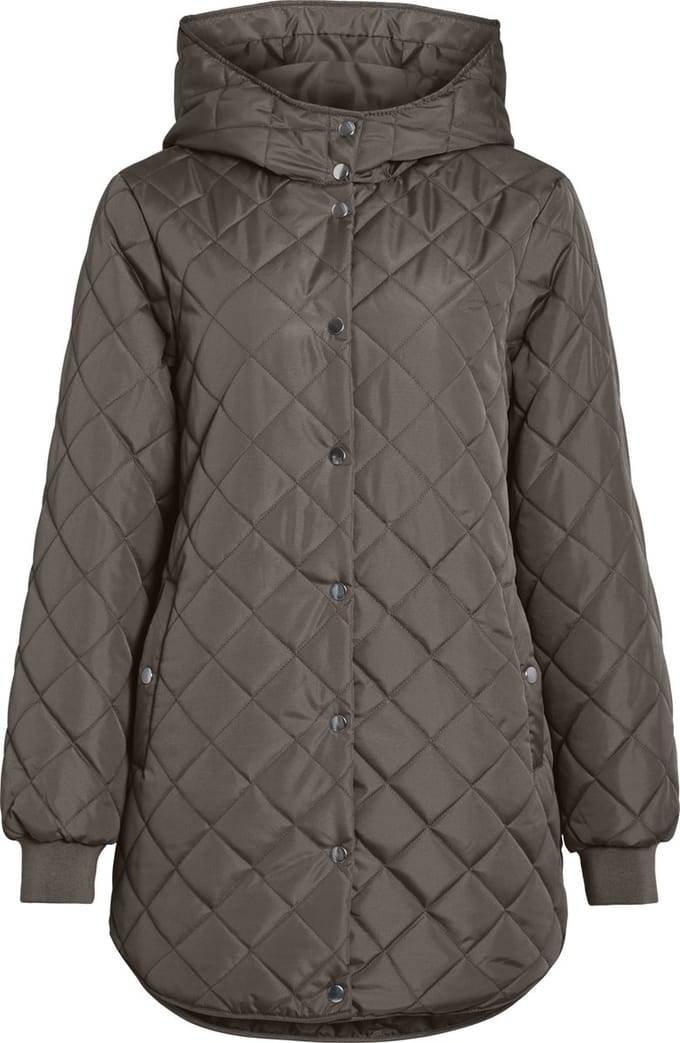 VILA - VITATE L/S HOODED JACKET - NOOS - Dames - Gewatteerde jassen