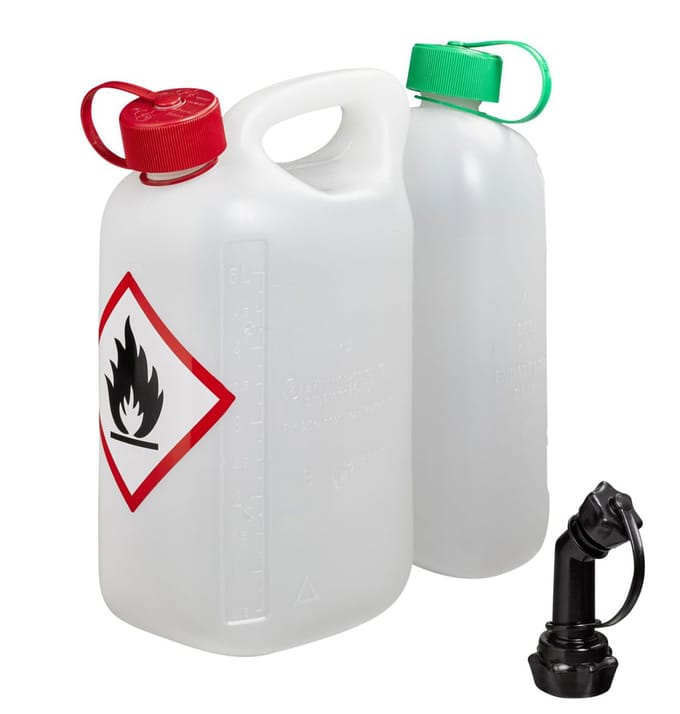 Hünersdorff eco combi-can 5,5l + 3l wit