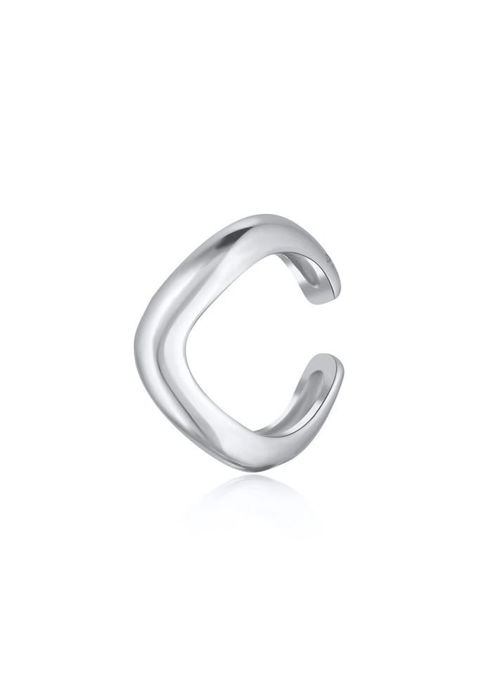 Elli - Oorbellen - Dames Oorklem Golvend Ontwerp in 925 sterling zilver - Dames