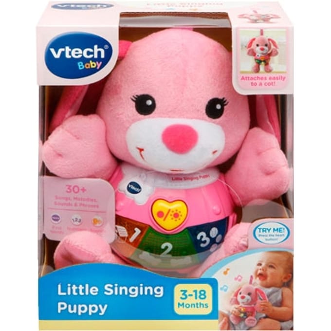 VTech Zingende Puppy Roze