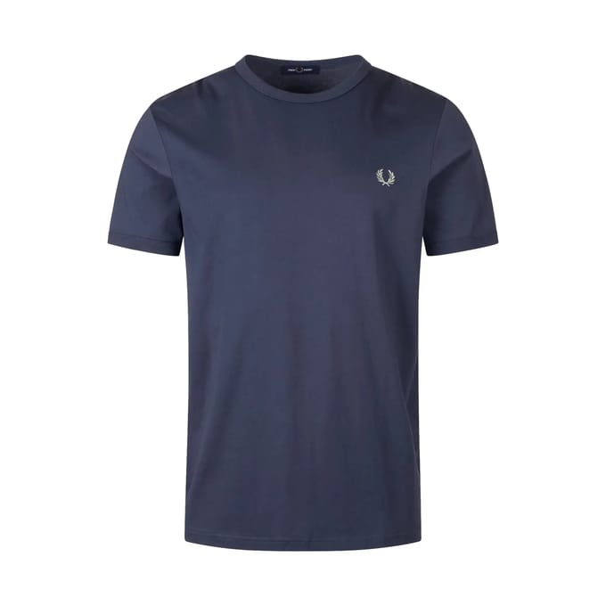 Fred Perry Ringer t-shirt - dark airforce