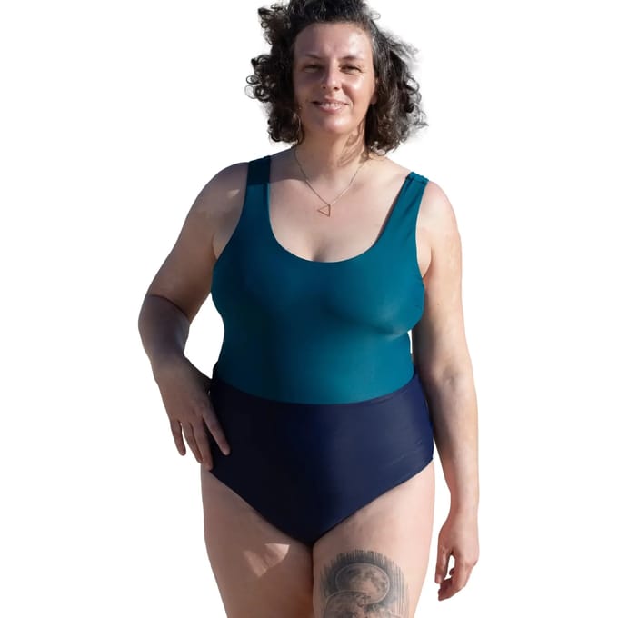 Dames zwempak uit 1 stuk Inaska Pure Classic Cut