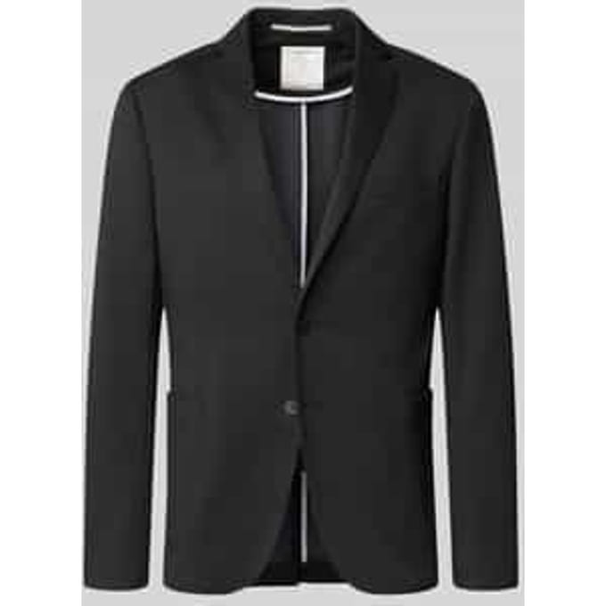2-knoops colbert met viscose