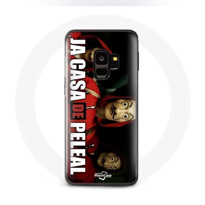 Samsung Galaxy S9 hoesje La casa de papel Het masker van Dali