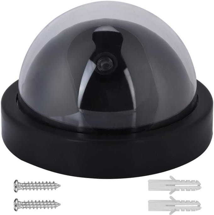 Nep Camera - Schijn Beveiliging - Diefstal Afschrikken - Knipperend LED - 140 gram - Zwart