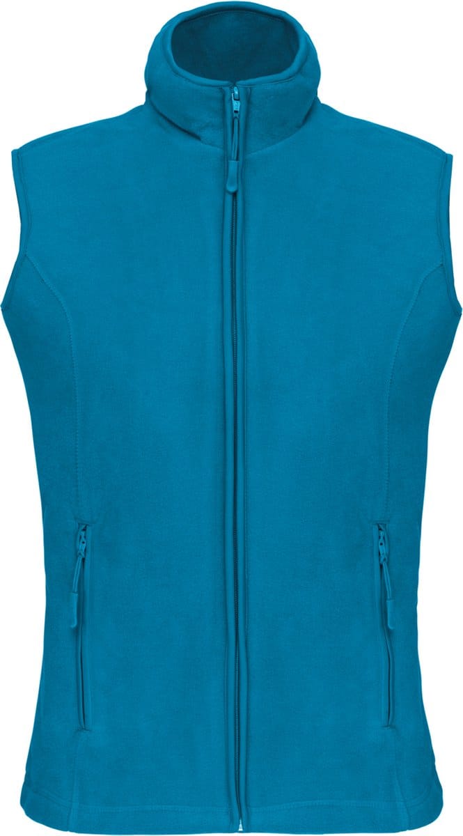 Kariban Bodywarmer van microfleece dames K906 - Tropical Blue - XS
