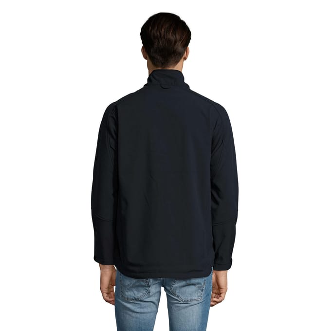 SOLS Heren Relax Soft Shell Jas (Afgrond blauw)