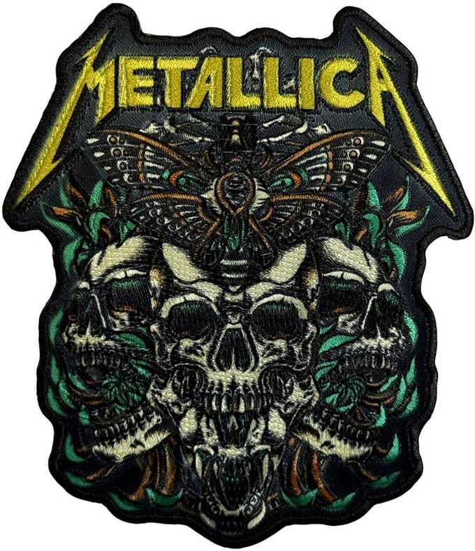 Metallica Moth Into Flame - Patch
