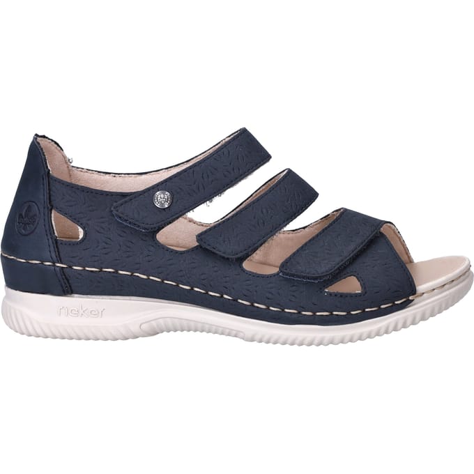 Rieker Sandalen - Dames - Blauw - Maat:42