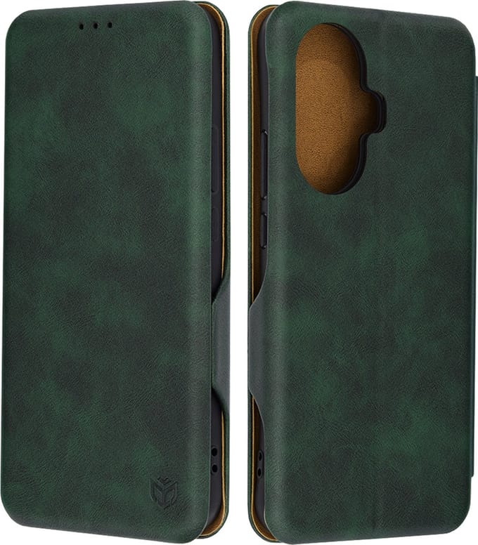 Hoesje geschikt voor Huawei nova 12s - Techsuit Safe+ Book Wallet Case - Donkergroen