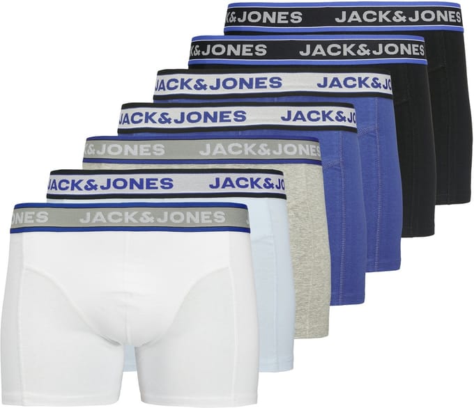 Jack & Jones Jachudson Effen Bokshorts 7-Pack