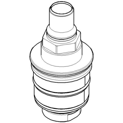Dornbracht thermostat cartridge 3/4" for interchanged connections