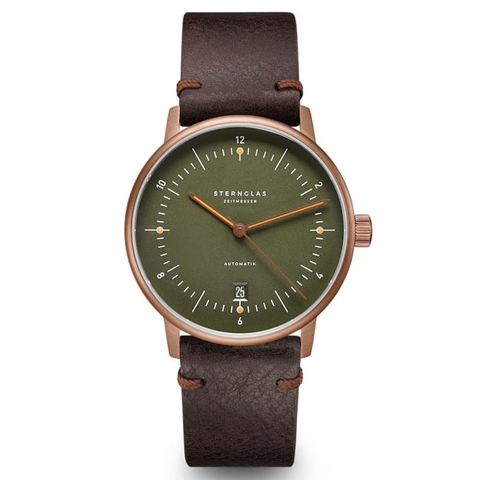 Sternglas Naos Dark Green Bronze Automatic S02-NA35-VI17