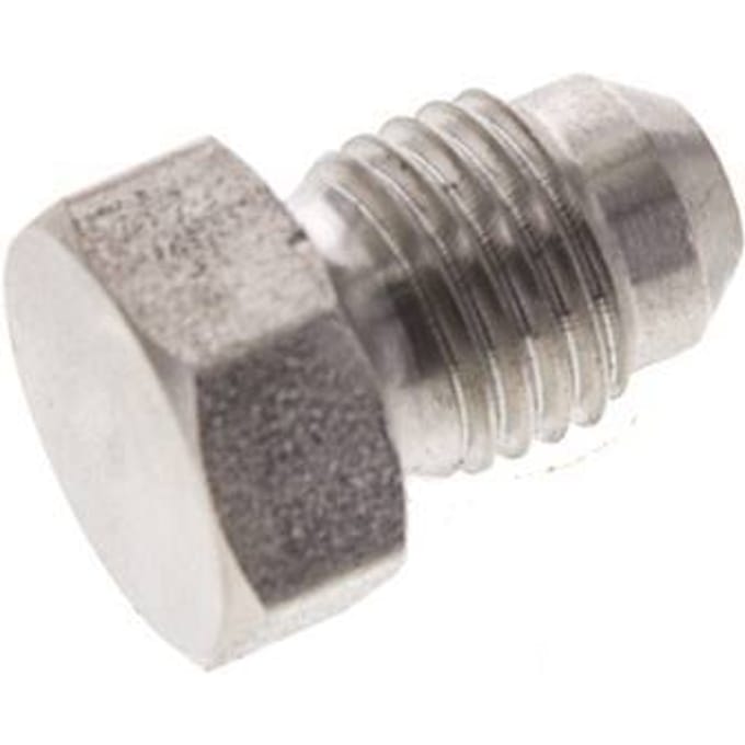JIC Plug UNF 7/16''-20 RVS 310 bar (4355.5psi)