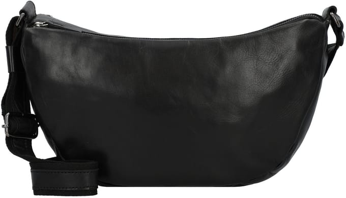 HAROLD'S Leren schoudertas Caugio Pouch Bag Black zwart