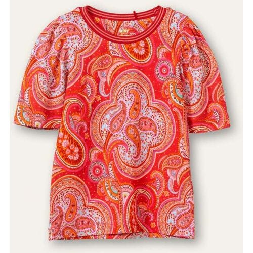 Oilily Tuintje T-shirt- maat152/12yr Rood