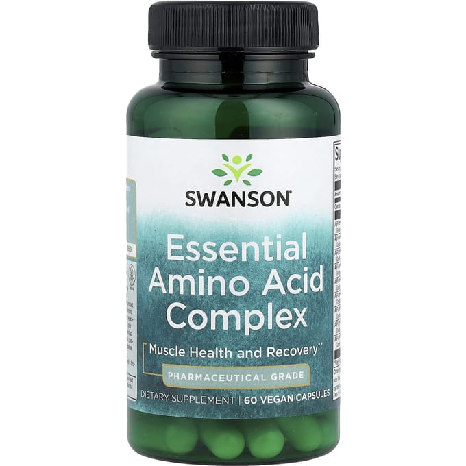 Complexe d'Acides Aminés Essentiels, Capsules Végétales 60