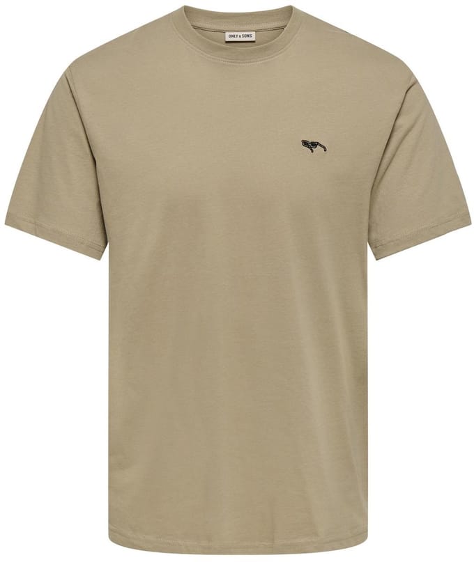 ONLY&SONS - ONSTRISTON LIFE REG EMB. SS TEE - Heren - T-shirts