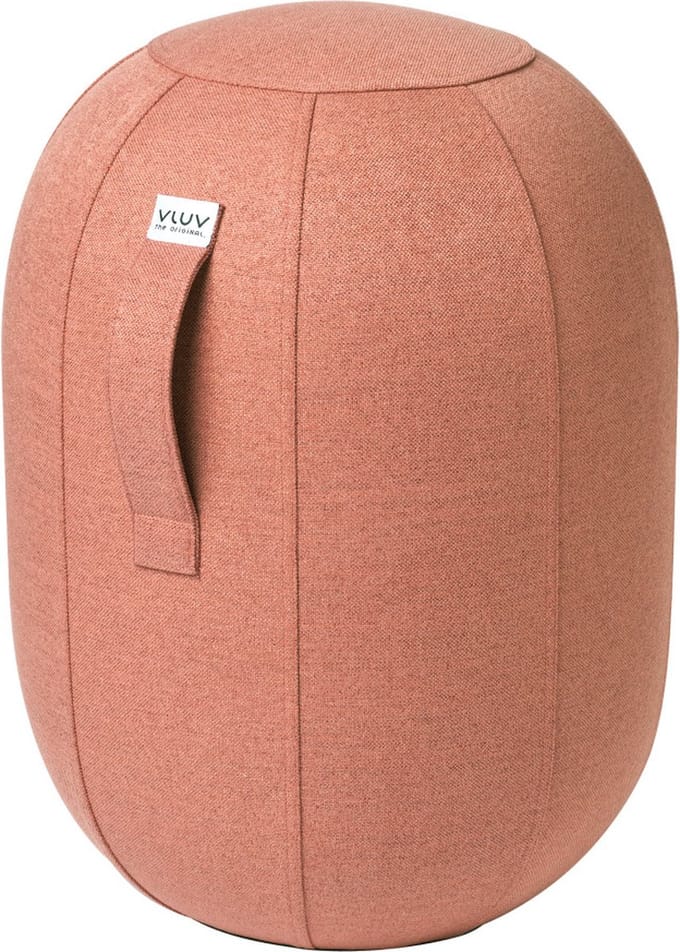 VLUV KAPSUL SOVA balanscapsule - ergonomische zitten - voor kantoor en thuis - Medium - Salmon