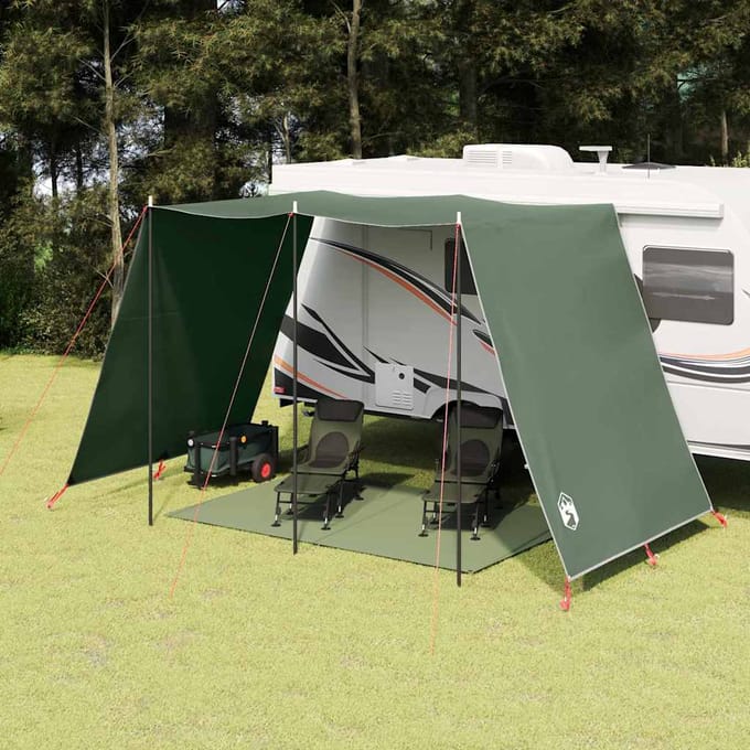 vidaXL - Waterdichte - Tarp - Groen - 302 - x - 240 - x - 240 - cm
