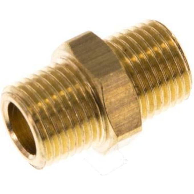 R 1/8'' Messing Borstnippel 16 Bar [5 Stuks]