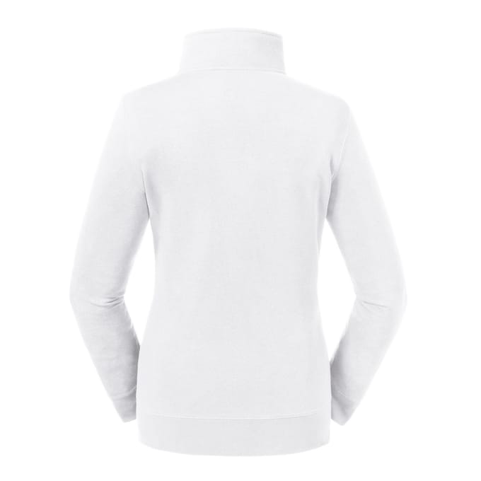 Russell Dames/dames Authentieke Sweat Jacket (Wit)