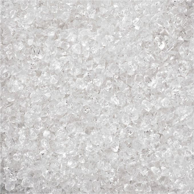 Glasblokken, 2-4 mm - Bergkristal