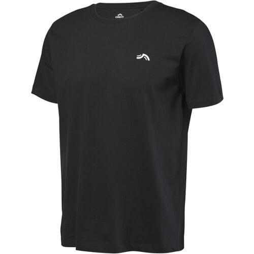 CRIVIT Heren sportshirt (Zwart, S)