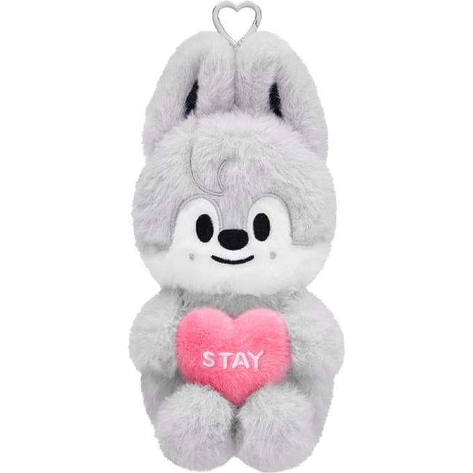 Stray Kids - Peluche SKZOO Version Voix. - RESTEZ dans Notre Petite Maison Wolf Chan white