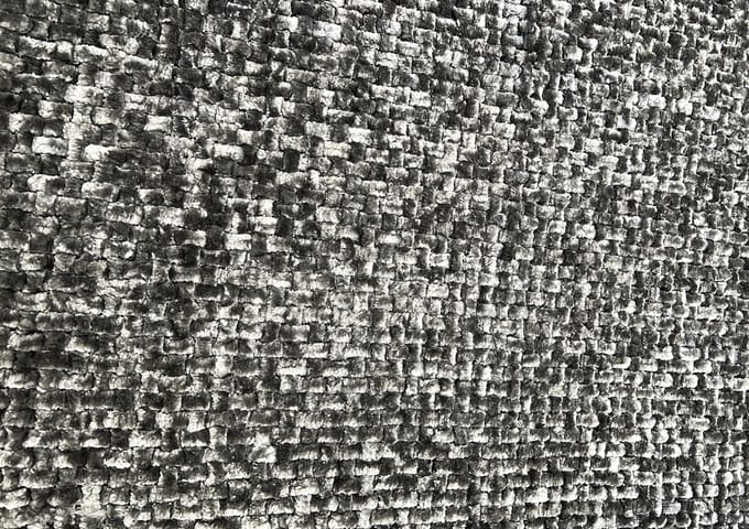 Zohome Badmat Massimo - Classic Anthracite - Badkamermat - Bidetmat - Badmat Antislip - 55% Katoen 45% Polyester - 60x60 cm