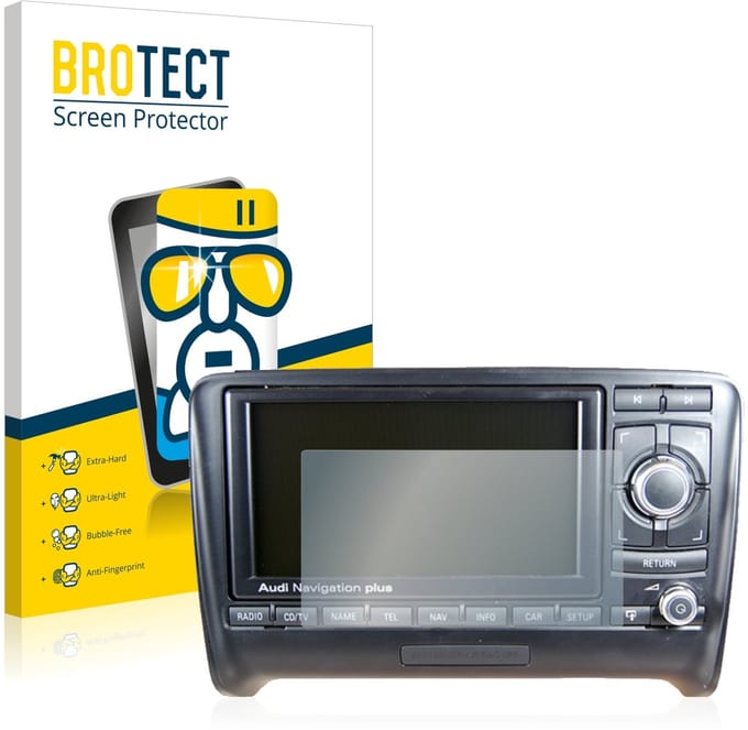Screenprotector voor Audi A3 8P 2004-2012 RNS-E Beschermglas transparant