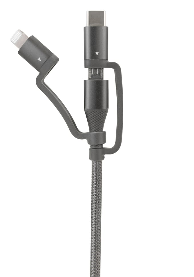 Ansmann USB 3in1 data- en laadkabel 120 cm