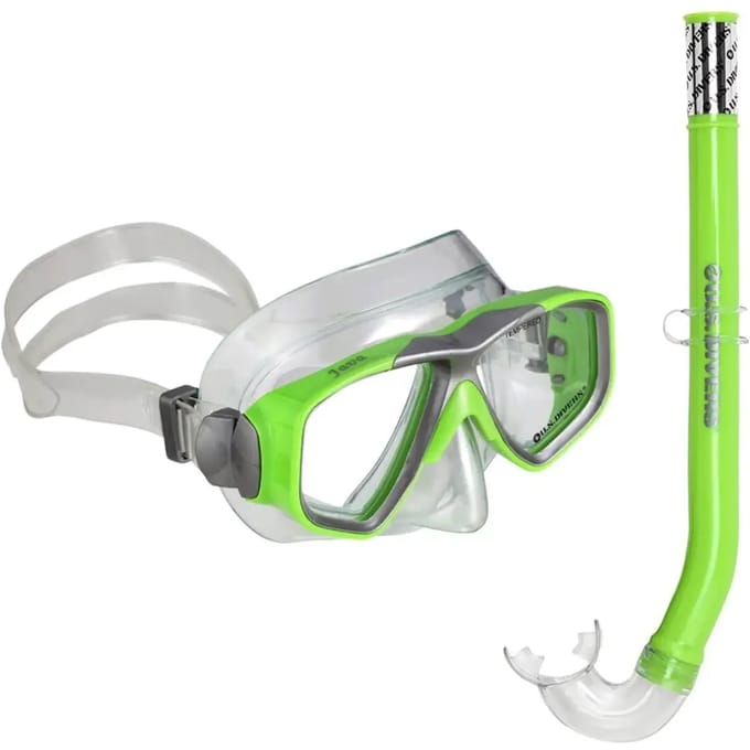 US Divers Java Combo - Snorkelset - Kinderen - Groen