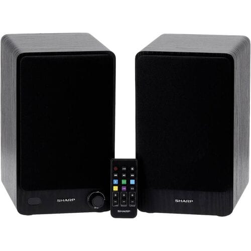 Sharp CP-SS30 Boekenplank speaker Zwart 60 W 1 paar