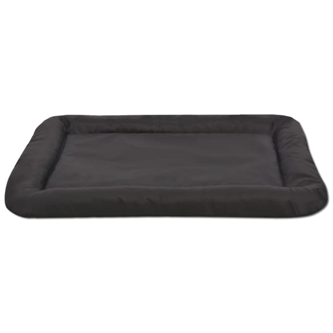 vidaXL - Hondenmatras - maat - L - zwart